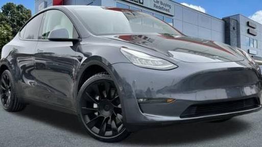 TESLA MODEL Y 2021 5YJYGDEEXMF158458 image